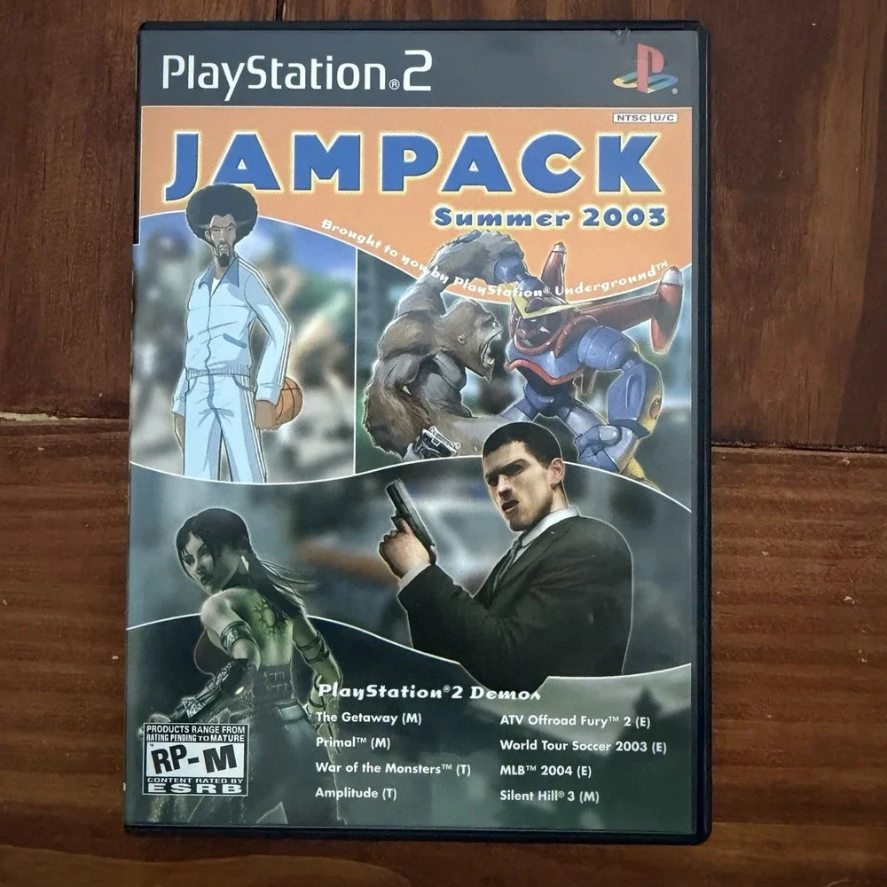 PlayStation Underground Jampack -- Summer 2003 (RP-T) (Sony PlayStation 2)
